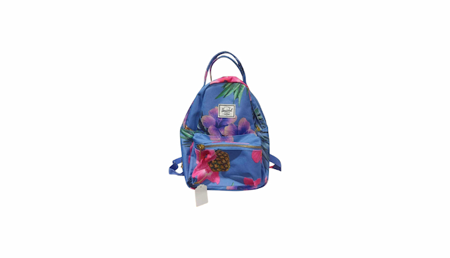 HERSCHEL FLORAL BACKPACK KNAPSACK BAG
